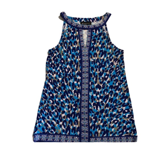INC International Concepts Tops - PETITE Embellished halter top